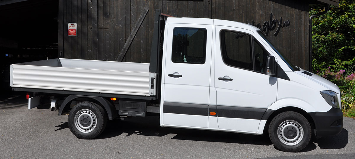 Bilde for Mercedes Benz Sprinter Pick up – Dobbel Kabin